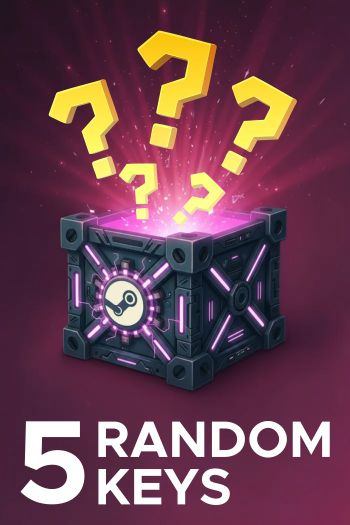 5 Keys Steam ALEATÓRIAS Triple A